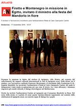 Articolo di "AgrigentoNotizie" del 17 Novembre 2019